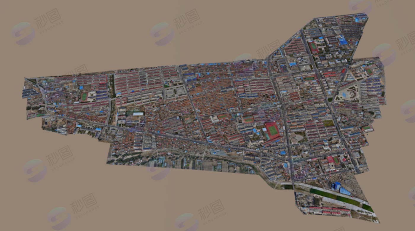 內(nèi)蒙古四王子旗某鎮(zhèn)三維實(shí)景模型