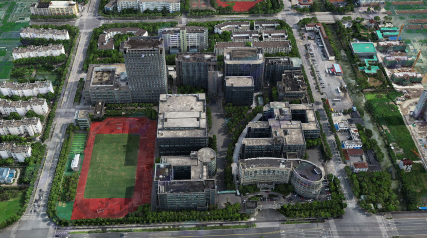 外國語學(xué)校三維實景建模